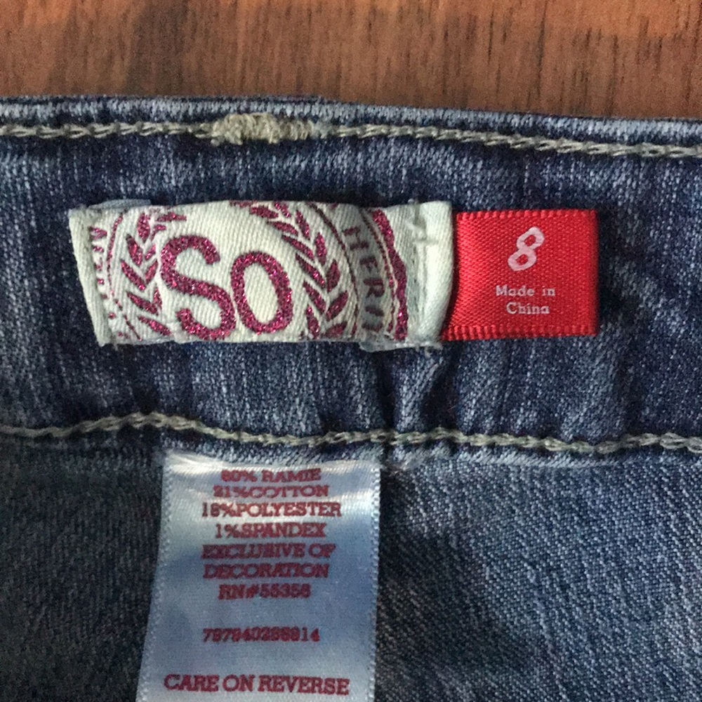 Girls Jean Shorts - Picture 7 of 7